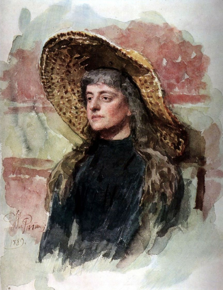 Ilya Efimovich Repin. Portrait Of Elizabeth Zvantseva Arts