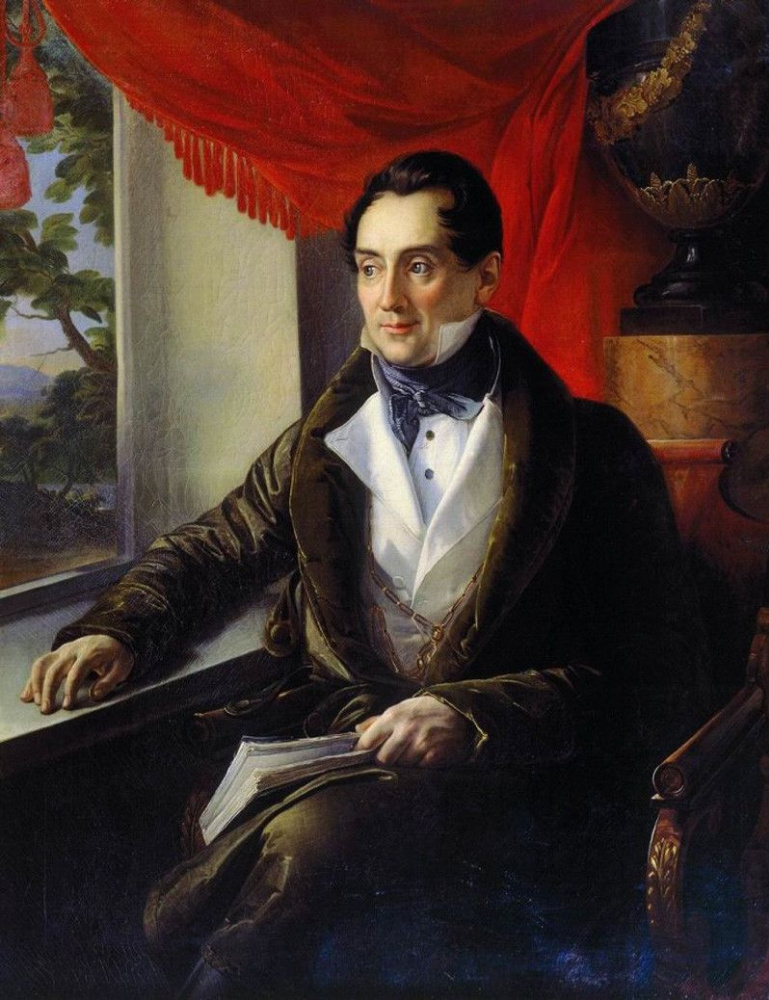 Vasily Tropinin. Portrait Of Platon Nikolaevich Zubov