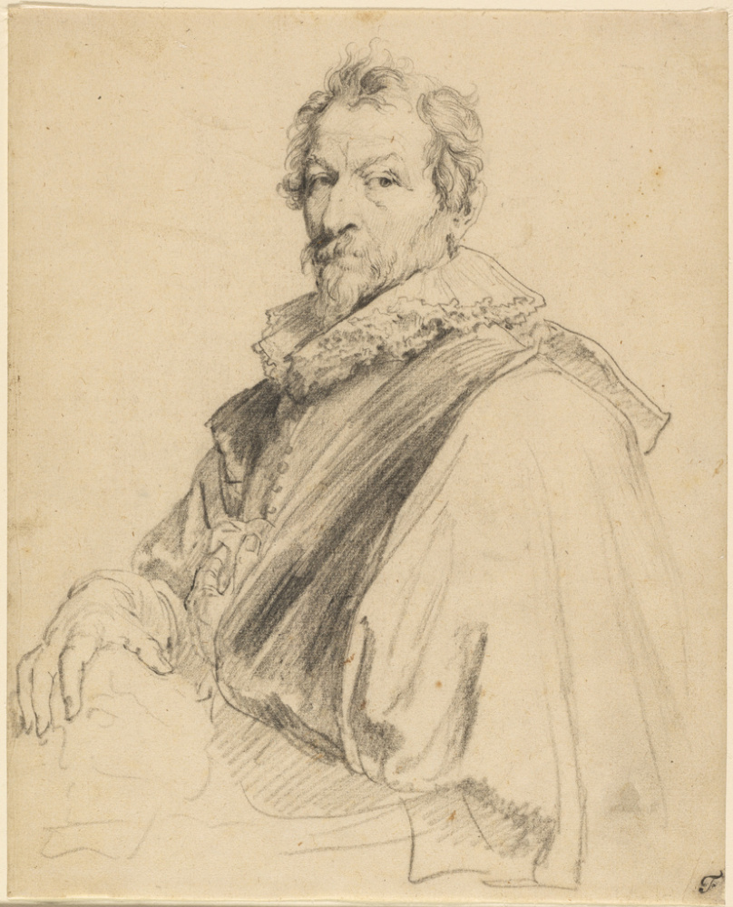 Anthony van Dyck. Portrait of Hendrik van Balena