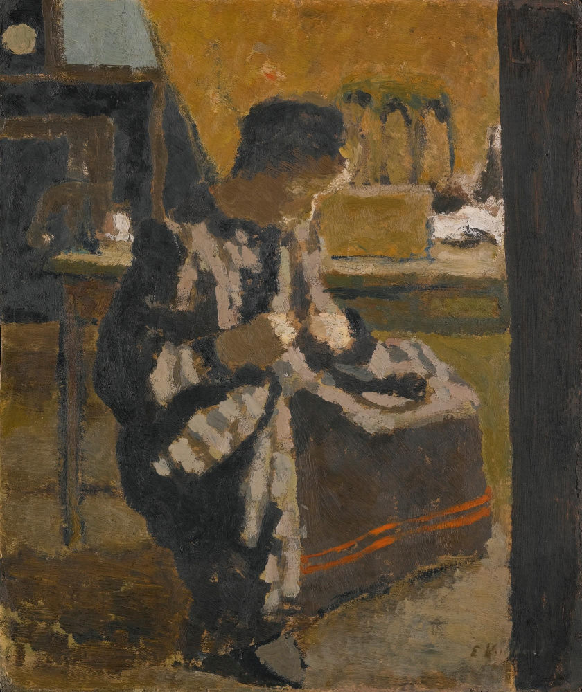 Jean Edouard Vuillard. 裁缝