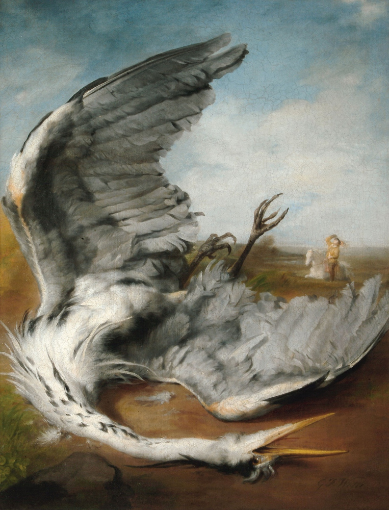 George Frederick Watts. The wounded heron