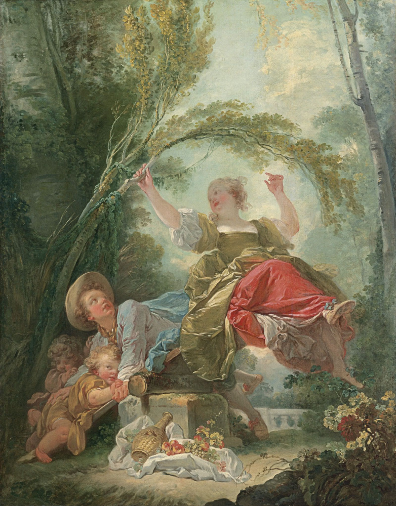 Jean-Honore Fragonard. 1Качели