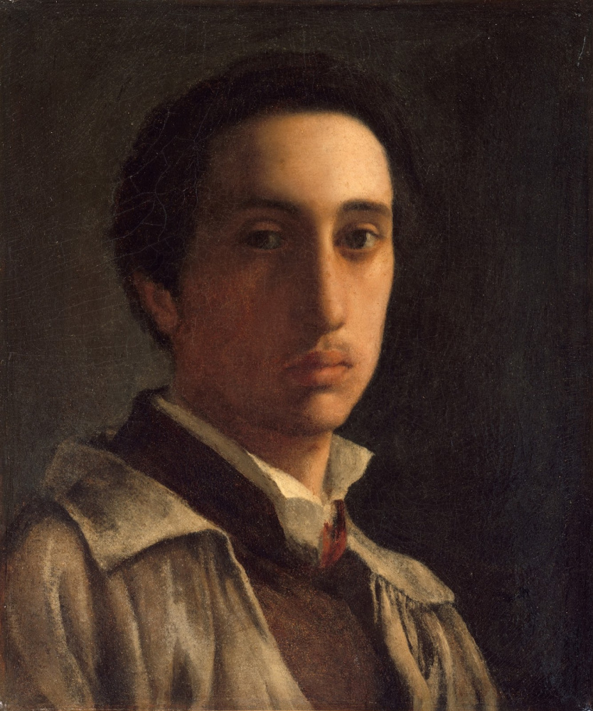 Edgar Degas. Self-portrait