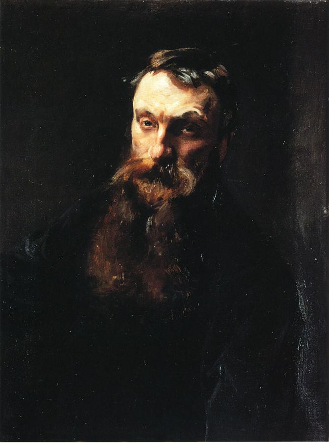 John Singer Sargent. Auguste Rodin