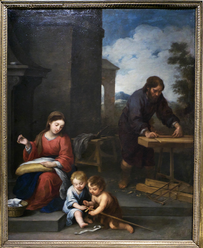 The Holy family and John the Baptist