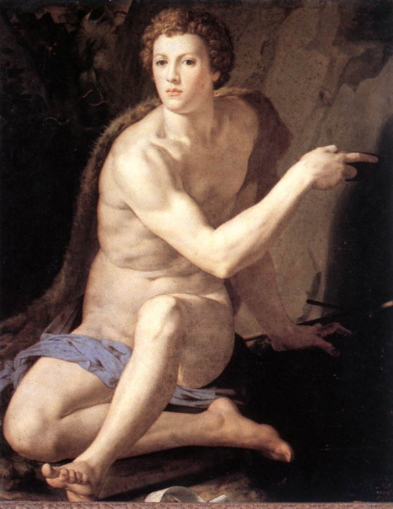 Agnolo Bronzino. St. John the Baptist