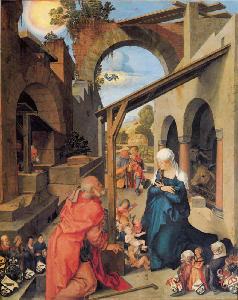 Albrecht Dürer. The Altar Of Baumgartnerhof. The Central panel