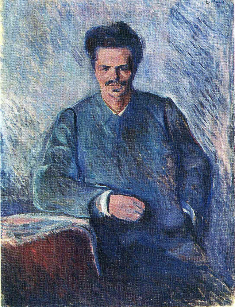 Edvard Munch. August Strindberg