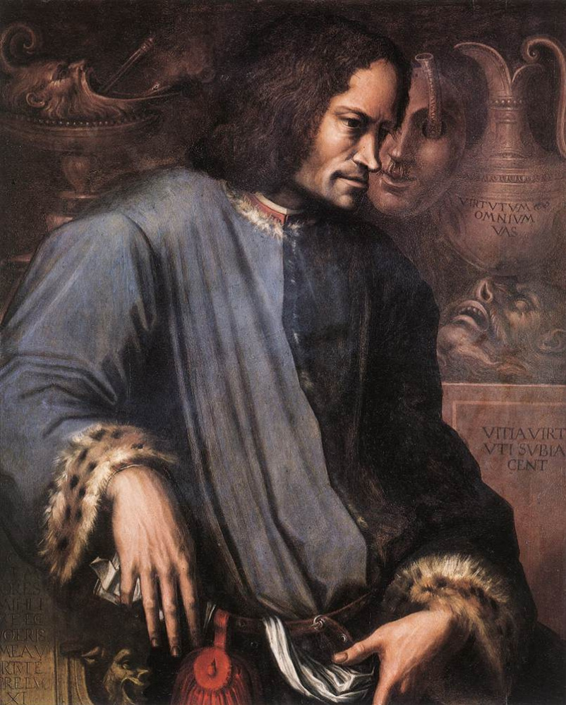 Giorgio Vasari. Portrait Of Lorenzo De Medici The Magnificent