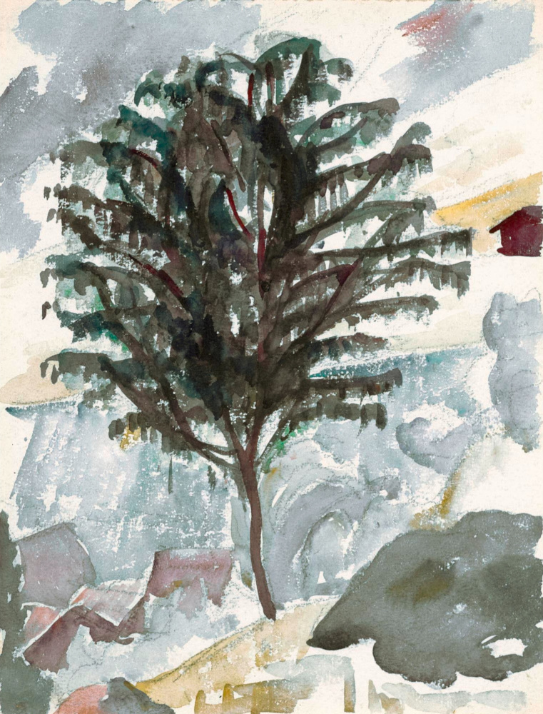 Giovanni Giacometti. Tree