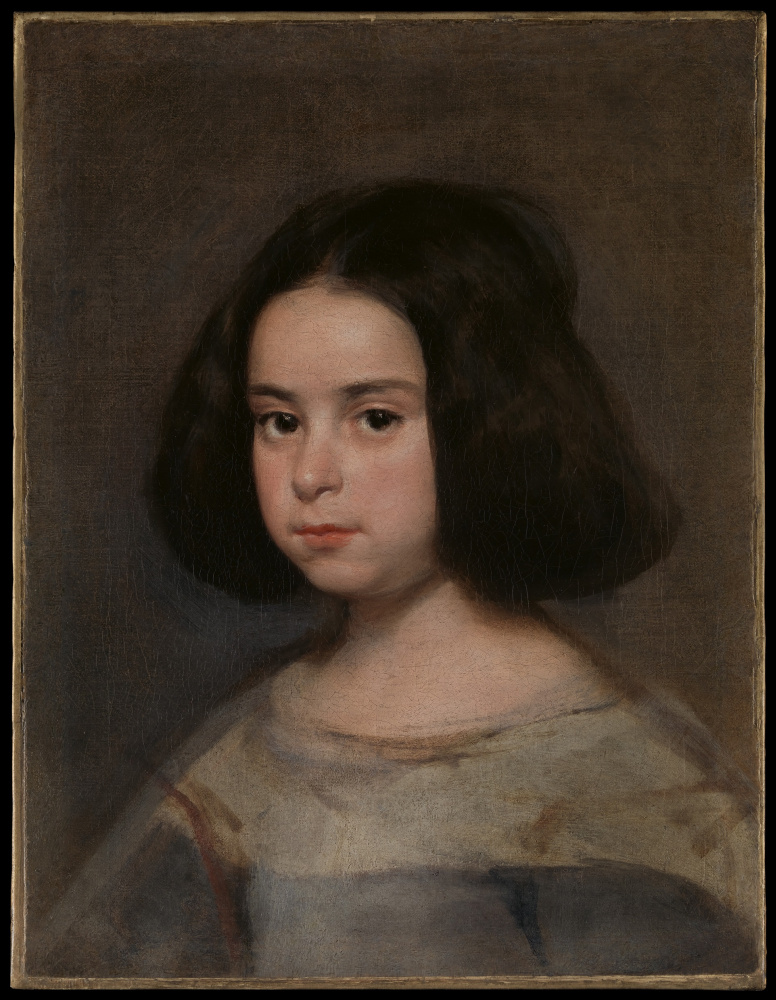 Diego Velazquez. Portrait of a girl