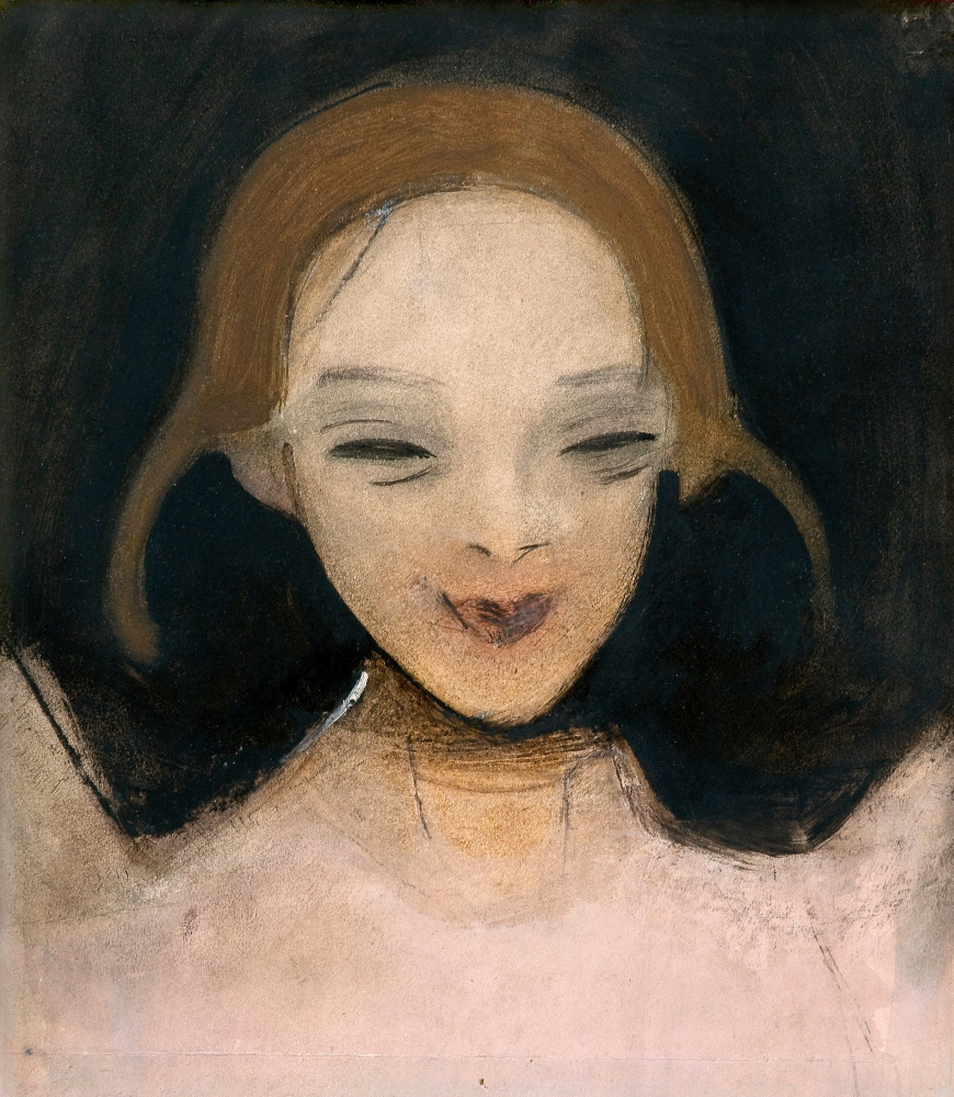Helena Sophia Scherfbek. Smiling girl
