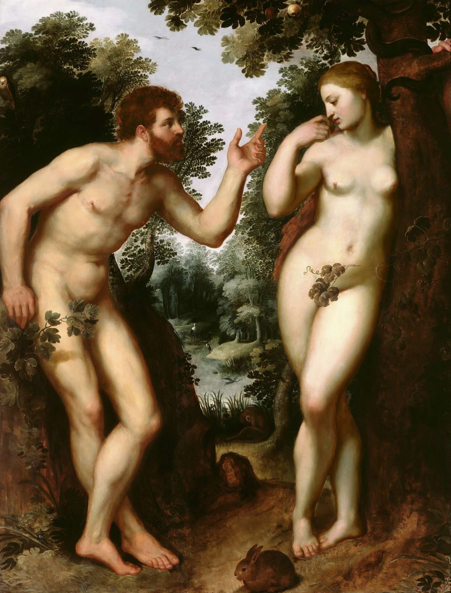 Buy digital version: Adam and eve by Peter Paul Rubens, Antwerpen | Arthive