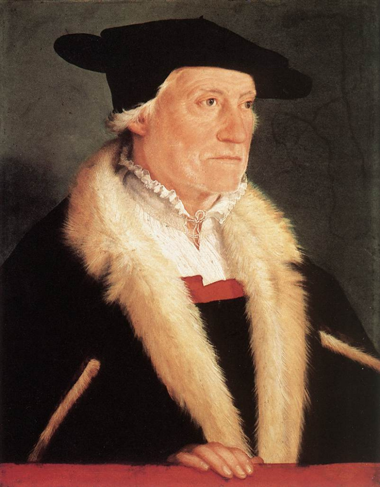 Christophe Amberger. Portrait Of Sebastian Münster