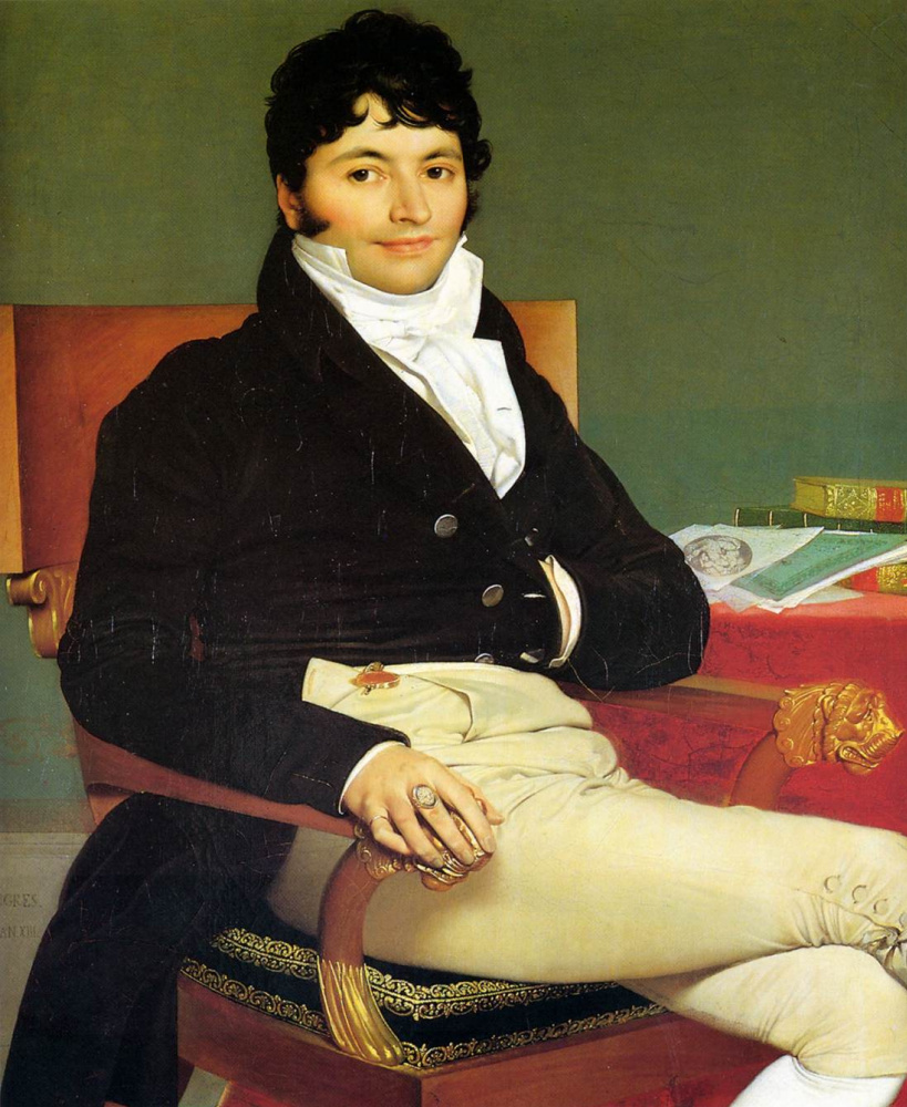 Jean Auguste Dominique Ingres. Philibert Riviere