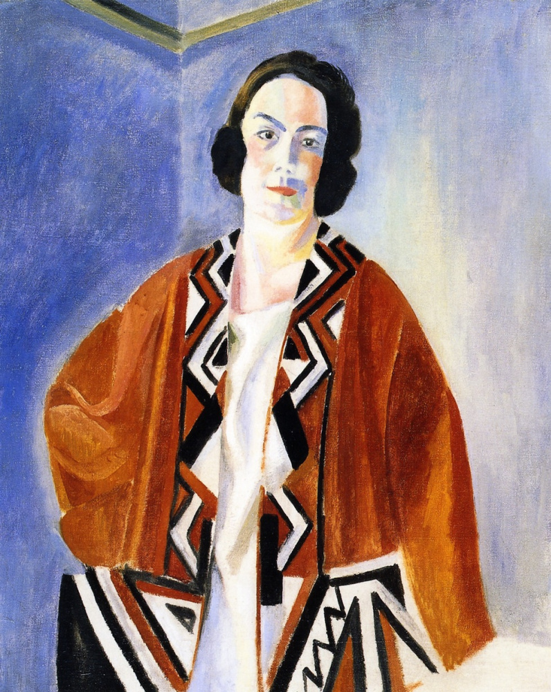 Robert Delaunay. Portrait of Helene Marré