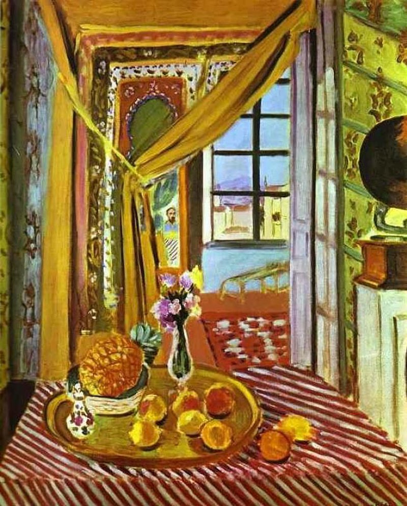 Henri Matisse. Interior with phonograph