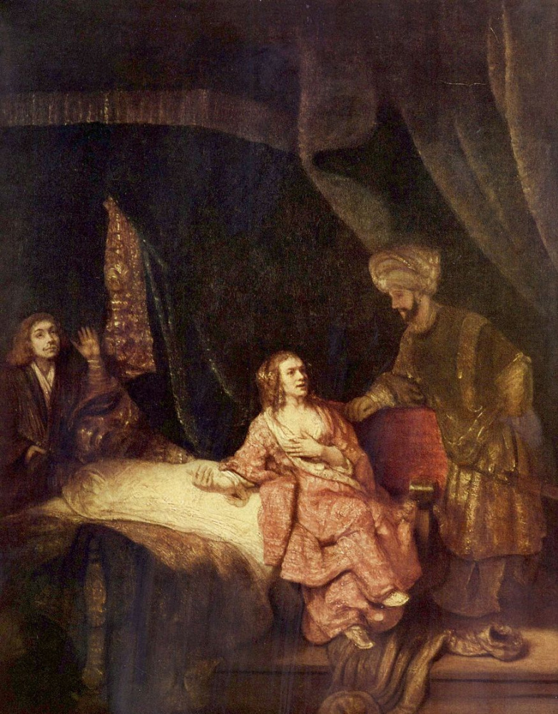 Рембрандт Харменс ван Рейн. Иосиф и жена Потифара