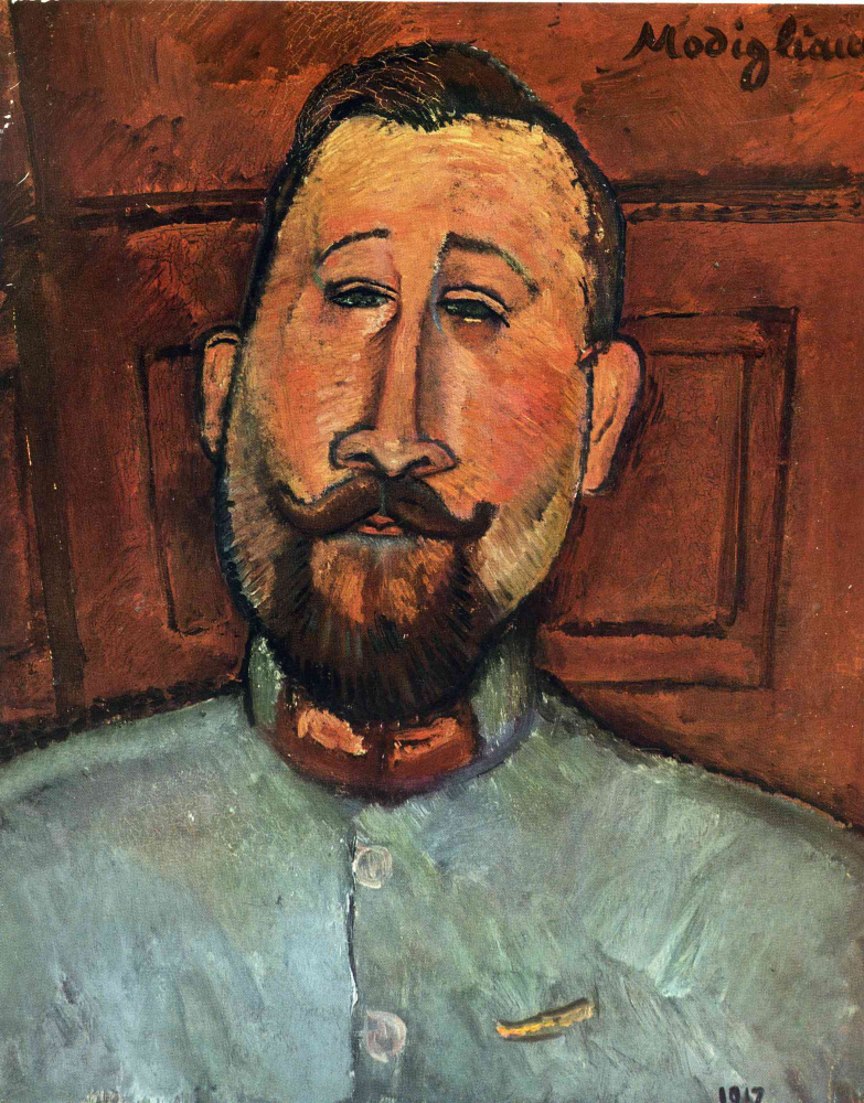 Amedeo Modigliani. Portrait of Dr. Devasena