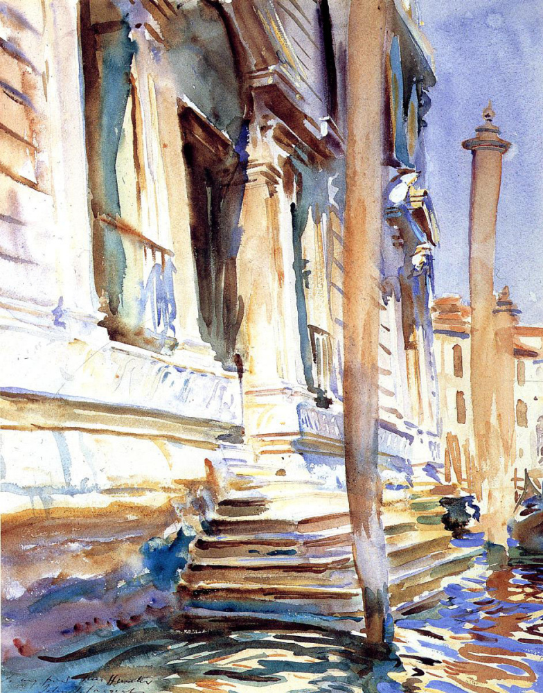 John Singer Sargent. Doorway of a Venetian Palace