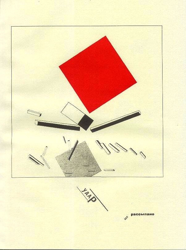 El Lissitzky. Coup, tous dispersés