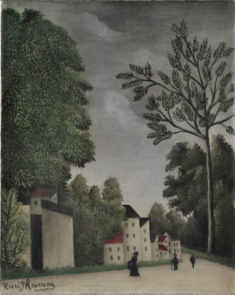 Henri Rousseau. Village Street