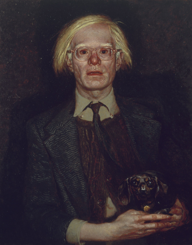 Jamie Wyeth. Portrait Of Andy Warhol