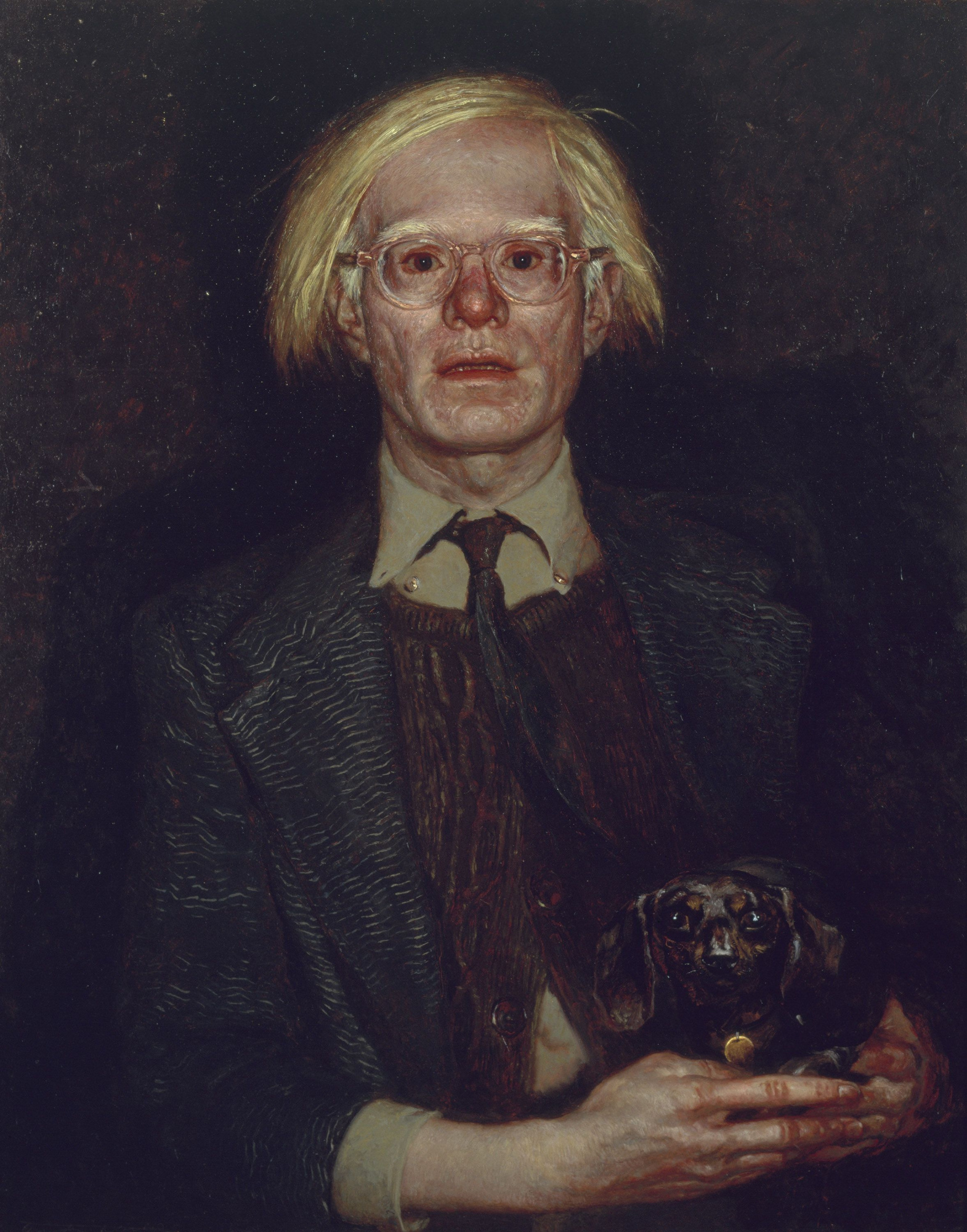 Portrait Of Andy Warhol, 1976, 60×76 cm by Jamie Wyeth: History