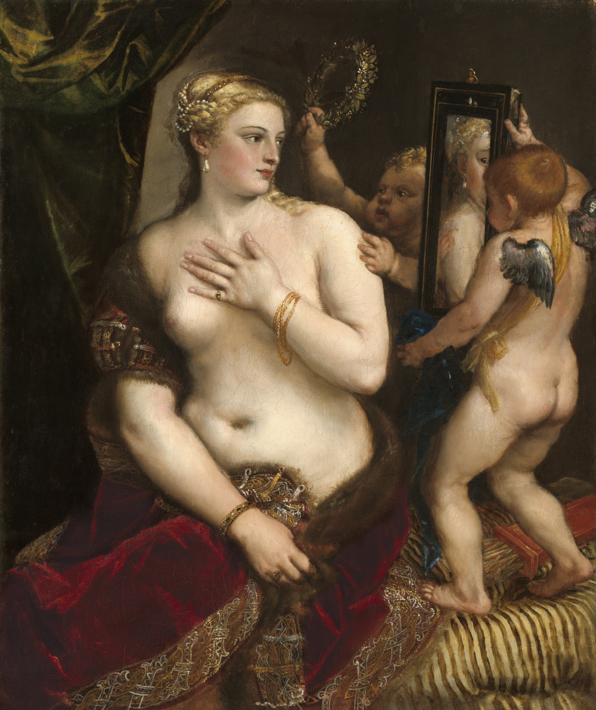 Titian Vecelli. Venus vor dem Spiegel