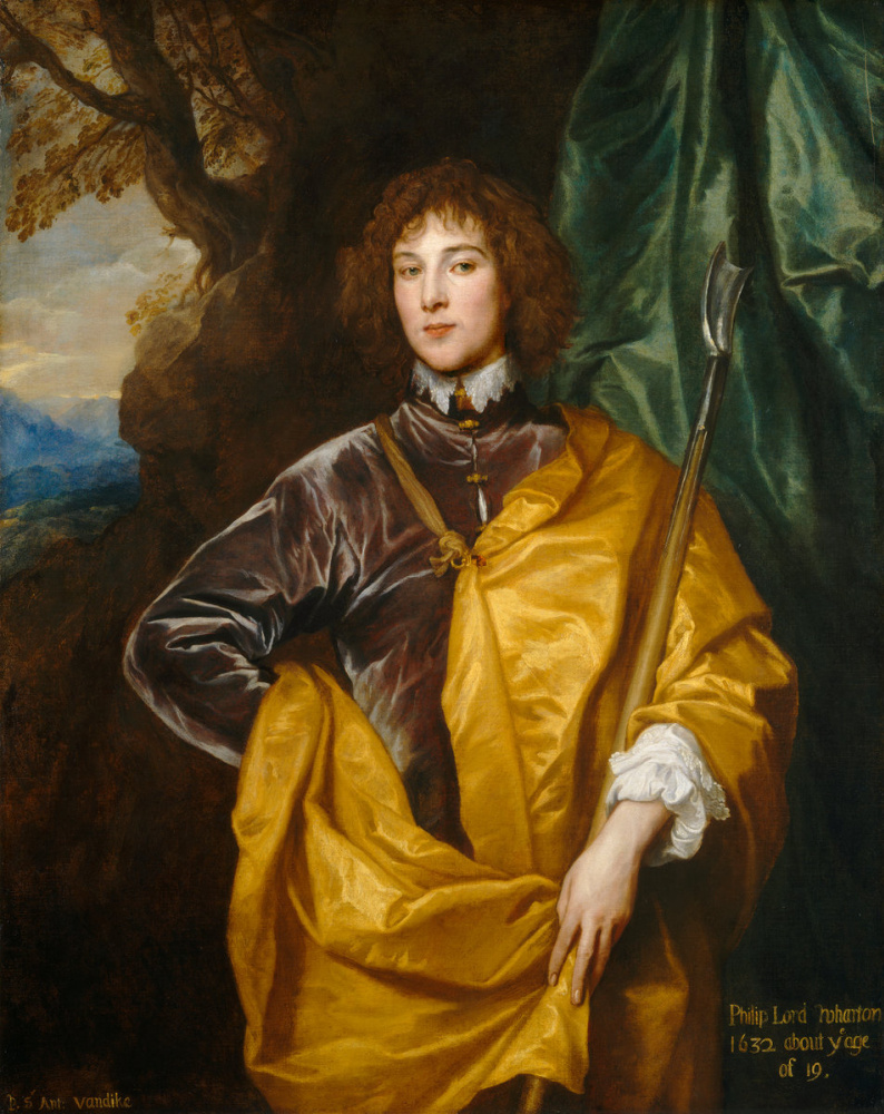 Anthony van Dyck. Philip, Lord Wharton