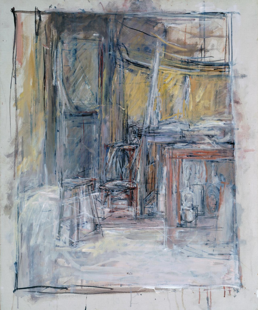 Alberto Giacometti. The interior of the Studio