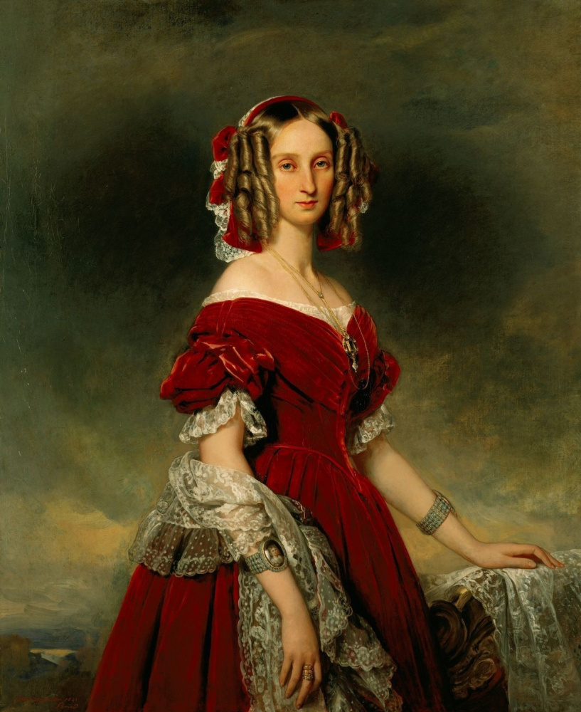 Franz Xaver Winterhalter. Luise, Königin von Belgien