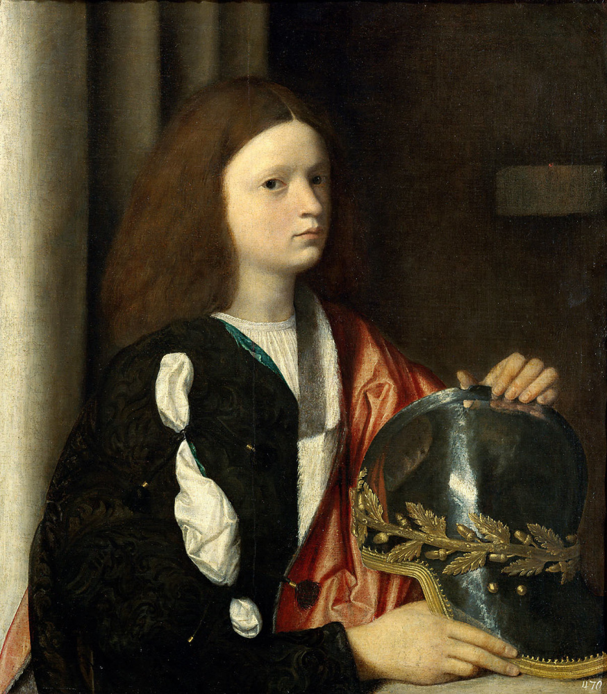 Giorgione. Portrait of Francesco Maria I della Rovere, Duke of Urbino