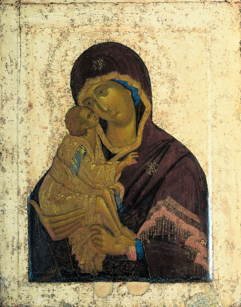 Theophanes Greek. Donskaya icon of the Mother of God