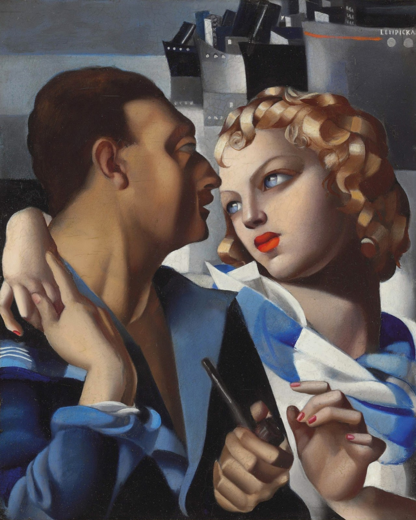 Idyll, 1931, 33×41 cm by Tamara Lempicka: History, Analysis