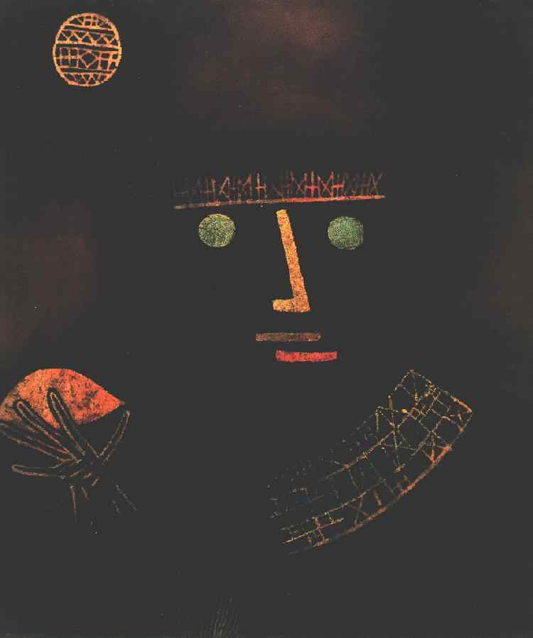 Paul Klee. The black knight