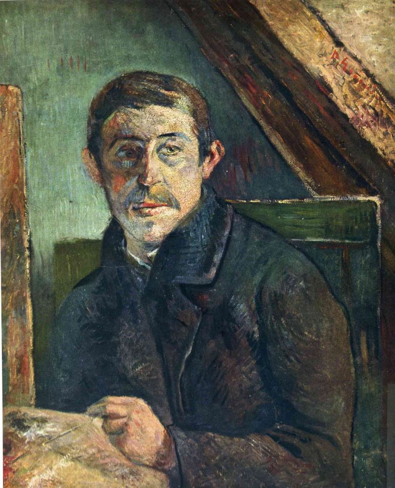 Paul Gauguin. Self-portrait