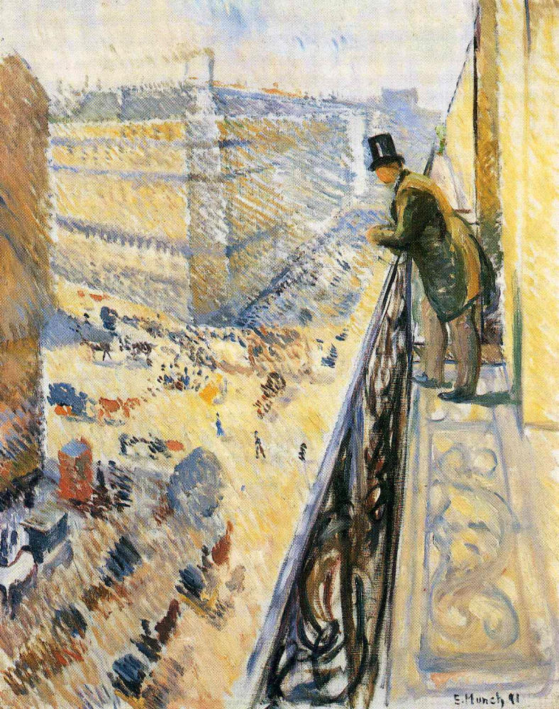 Edward Munch. Street Lafayette