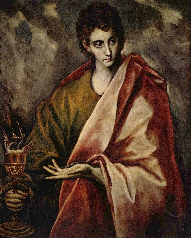 Domenico Theotokopoulos (El Greco). Saint John The Evangelist