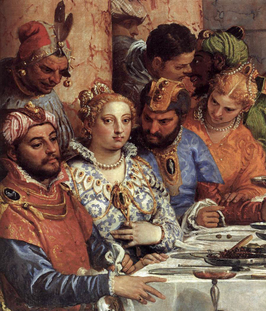 Paolo Veronese. Wedding in Cana of Galilee. Fragment