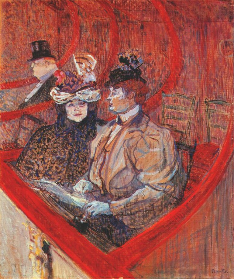Henri de Toulouse-Lautrec. The Grand Tier