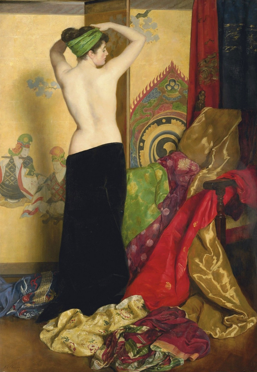 John Collier. Magnificence and vanity. 1917