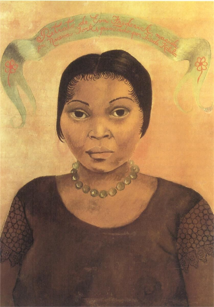Frida Kahlo. Portrait Of Eva Frederick