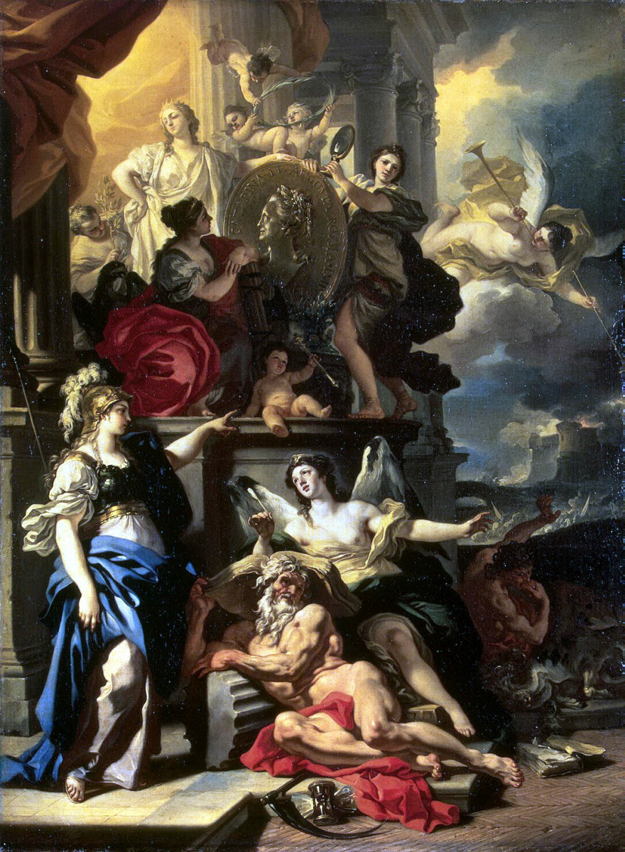 Francesco Solimena. Allegory of reign