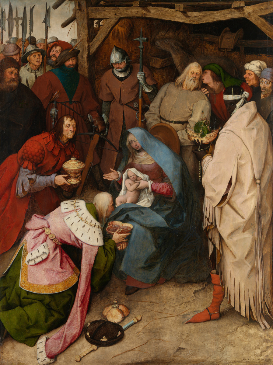 Pieter Bruegel The Elder. Adoration of the Magi