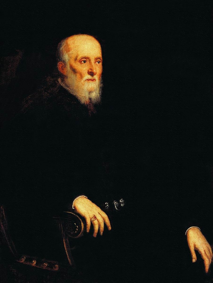 Jacopo (Robusti) Tintoretto. Portrait of Alvise Cornaro