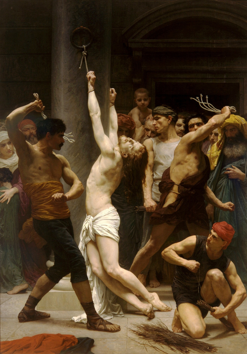 William-Adolphe Bouguereau. Flagellation Of Christ