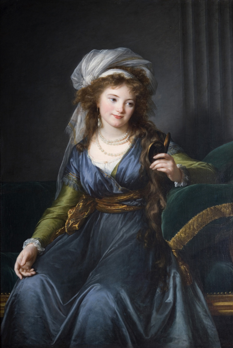 Elizabeth Vigee Le Brun. Portrait of Countess skavronskaia