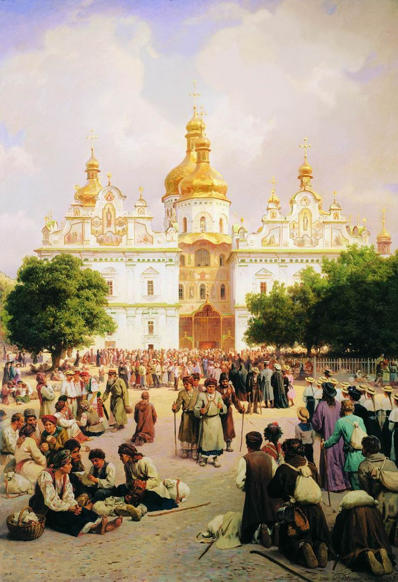 Vasily Vereshchagin. Grande église de laure de Kiev-Petchersk