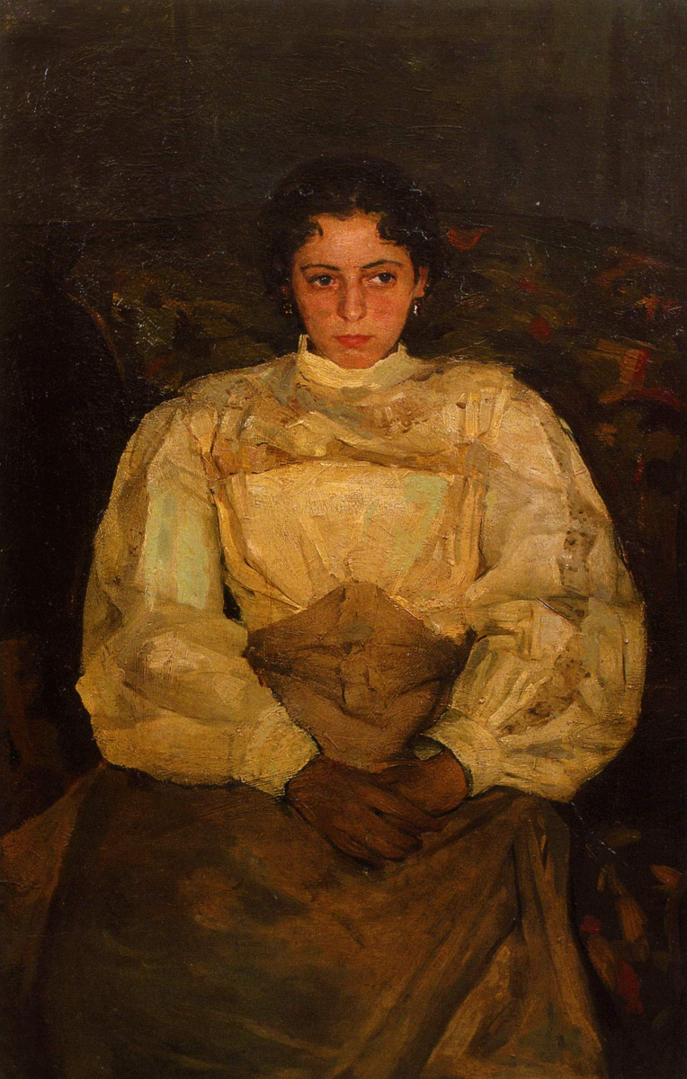 Alexander Murashko. Portrait Of Zinaida Akinina (Evdokimova)